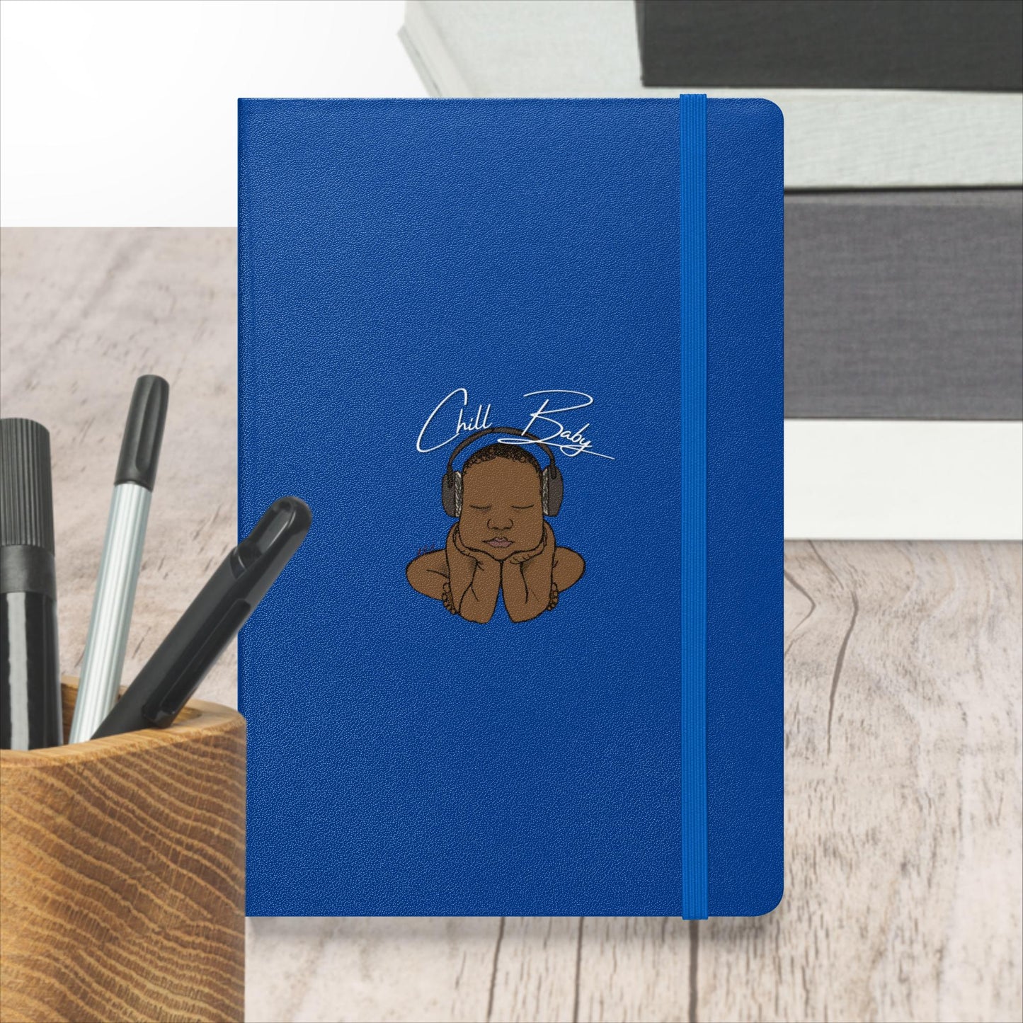 Hardcover bound notebook