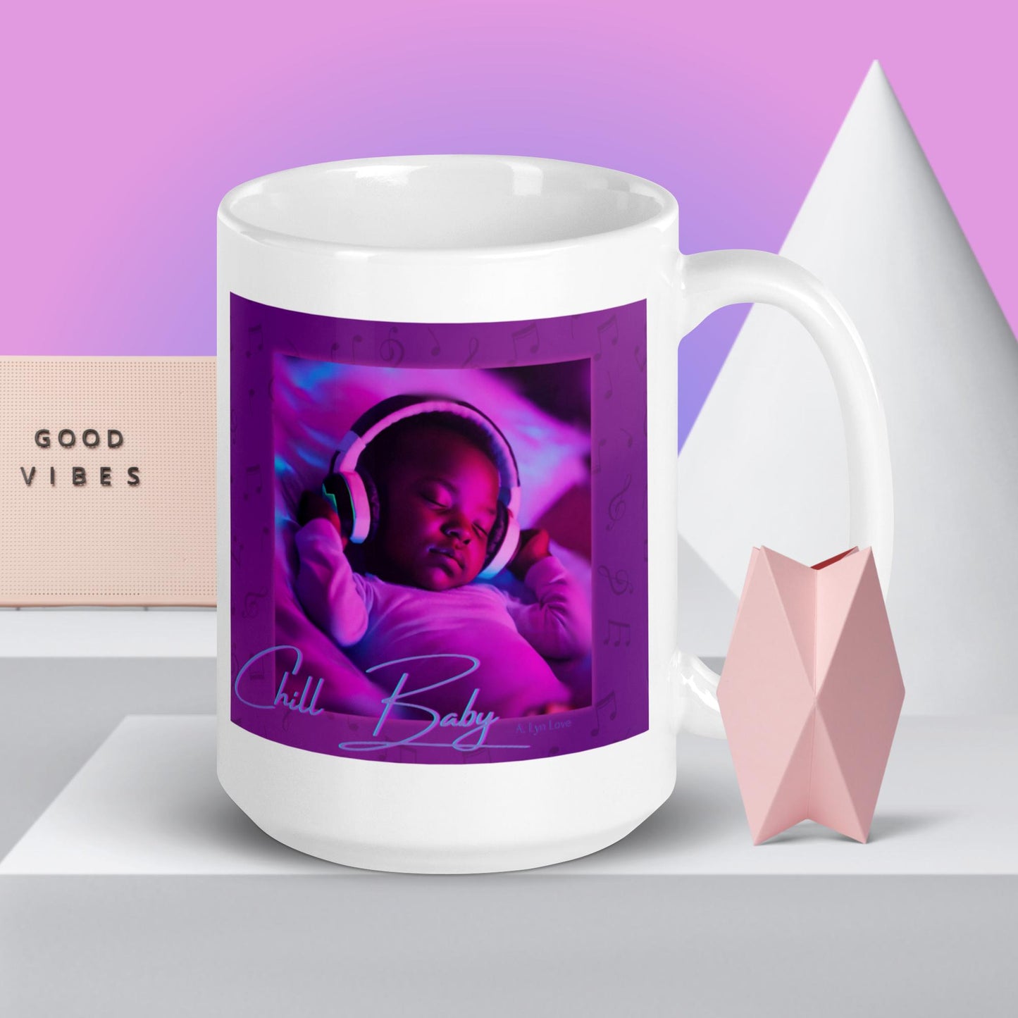 Chill Baby neon mug