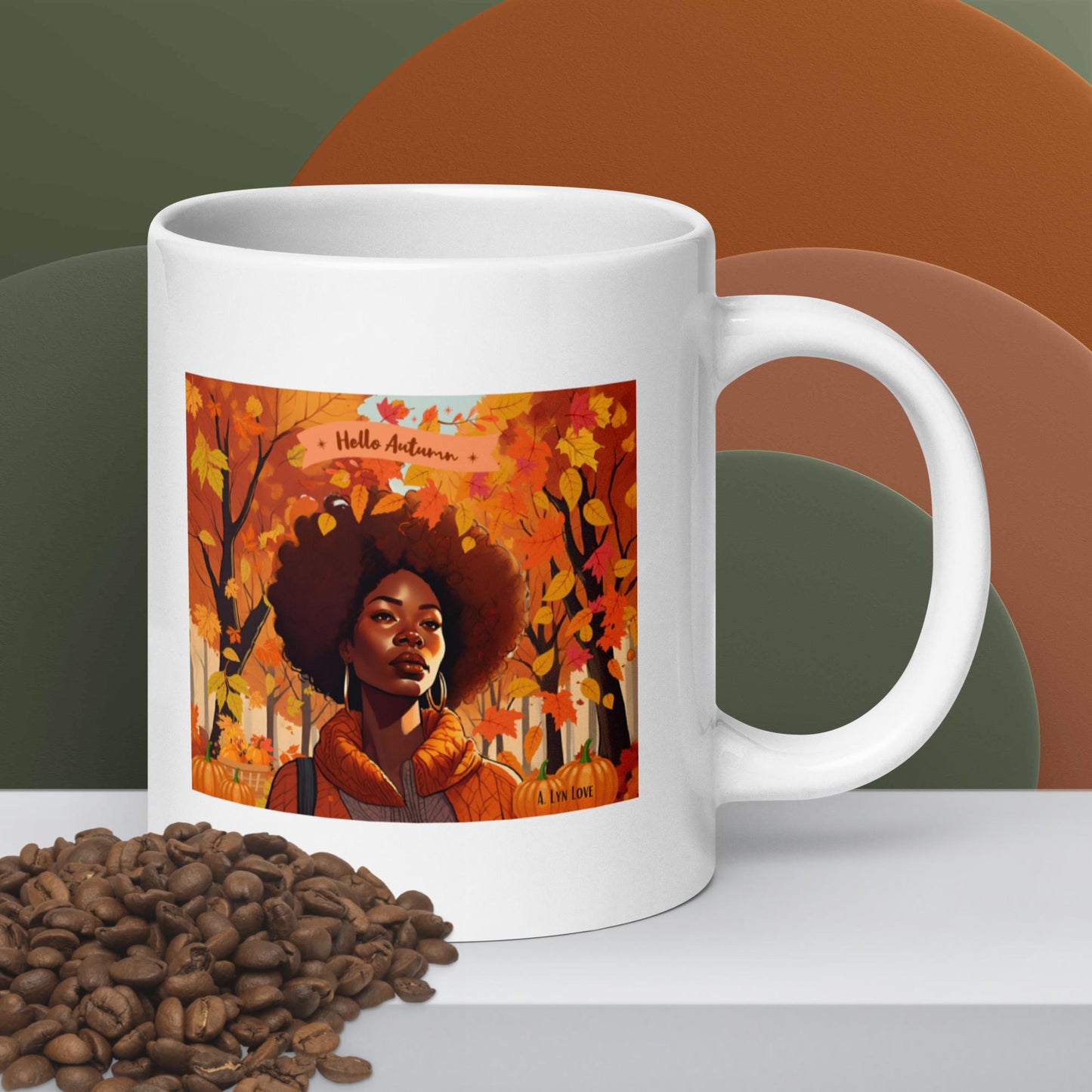 “Hello Autumn” mug